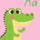 Thumbnail: Kumi Ihupoto – A is for Alligator Print