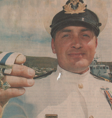Lt Michael Schoeman CN - South African Navy