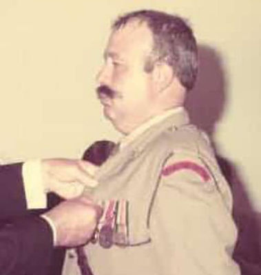 WO1 Trevor (Porky) Wright HC - South African Infantry - 2 Transvaal Scottish