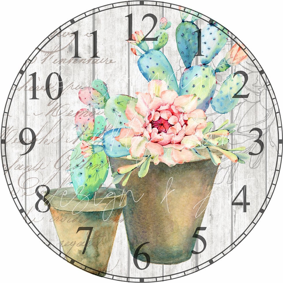 Clock Face - PPC054