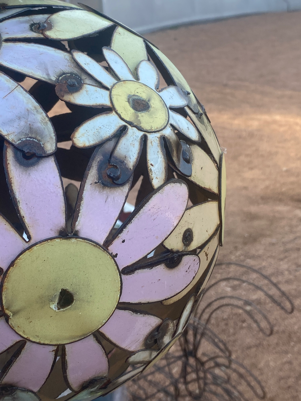 Pastel Flower Globe