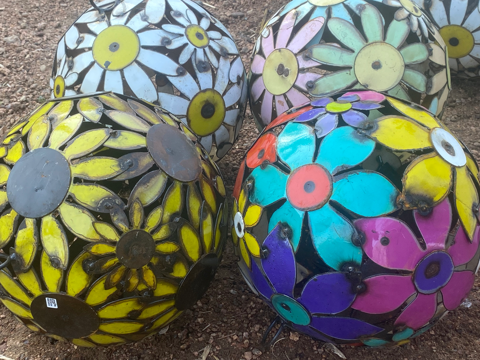 Iron Art Globes