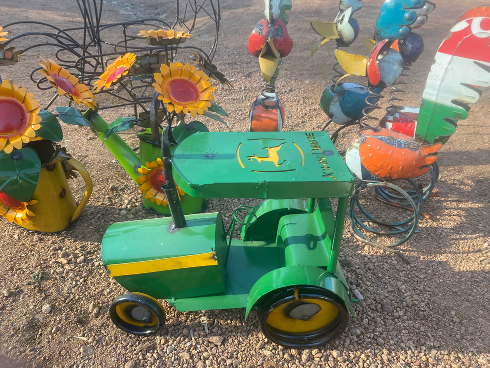 John Deere Iron Art