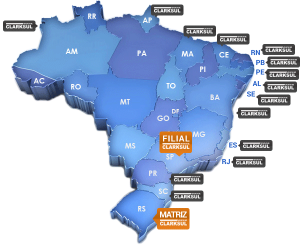 Clark Sul - Atendimento em todo território nacional. Dana Spicer, transmi