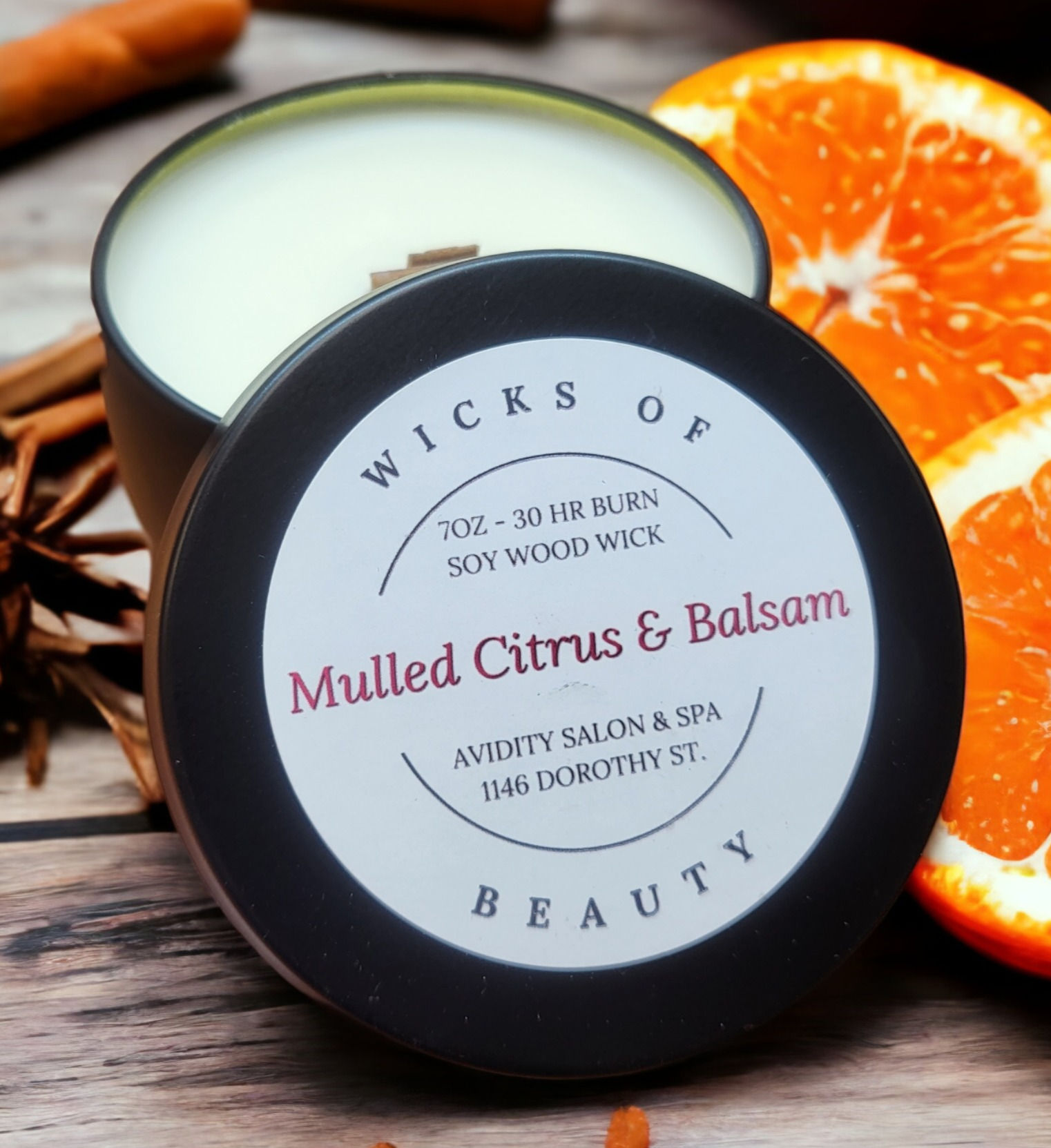 Mulled Citrus & Balsam Candle & Wax Melts