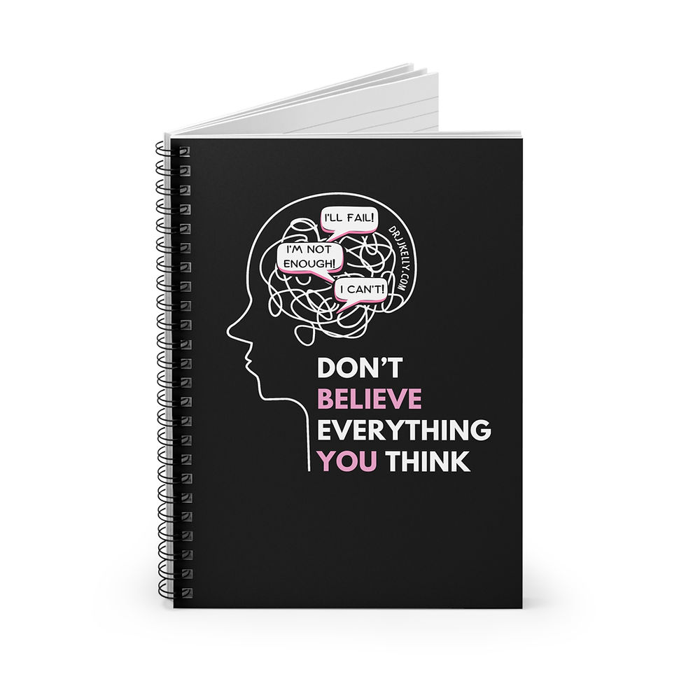 Thumbnail: Don't Believe Everything You Think - Notebook