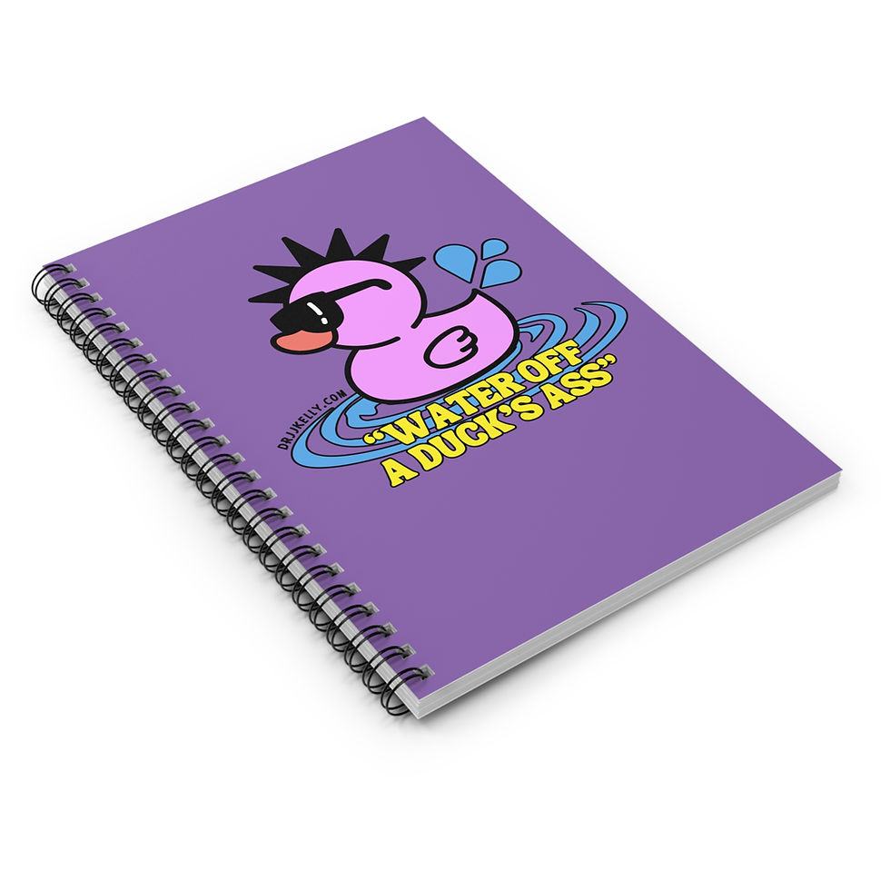 Thumbnail: Water Off A Duck's Ass - Notebook
