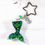 Thumbnail: Handcrafted Deep Sea Green Glitter Mermaid Tail Keychain