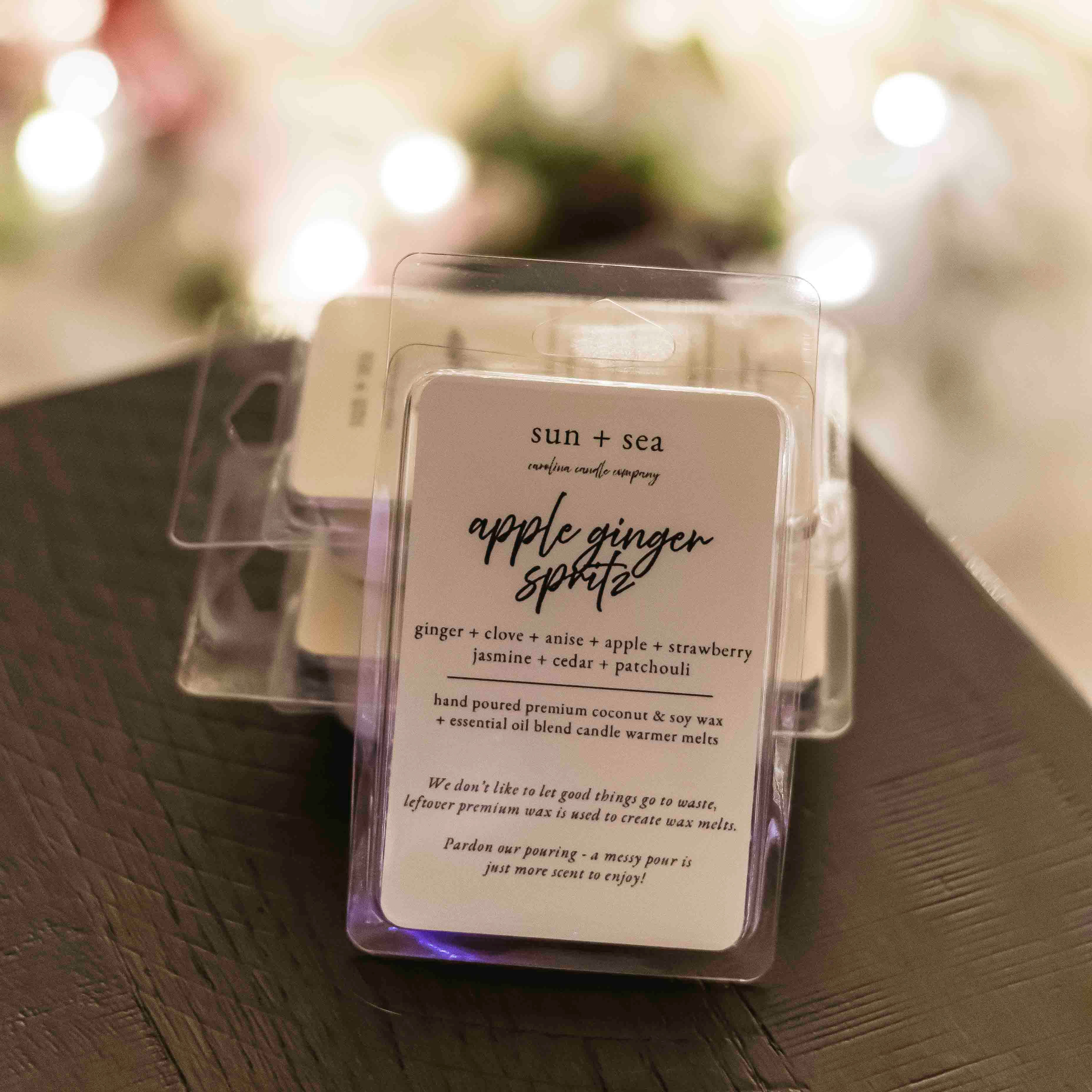 Apple Ginger Spritz Wax Candle Warmer Melt