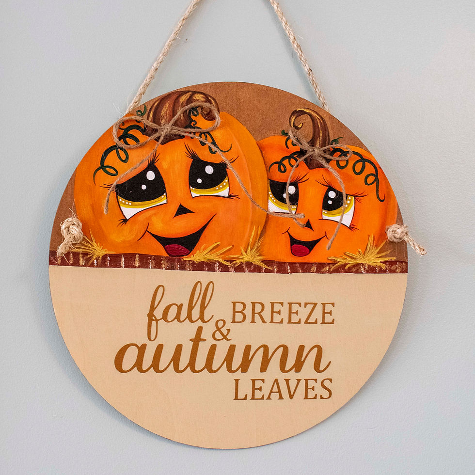Thumbnail: "Fall Breeze & Autumn Leaves" Fall Painting
