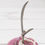 Thumbnail: "Pink Unicorn" Jewelry Tree (5"w x 8"h) Antler Design