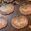 Thumbnail: Large Resin Art Pumpkin Coasters - Set of 4 (5.5" x 5.5")