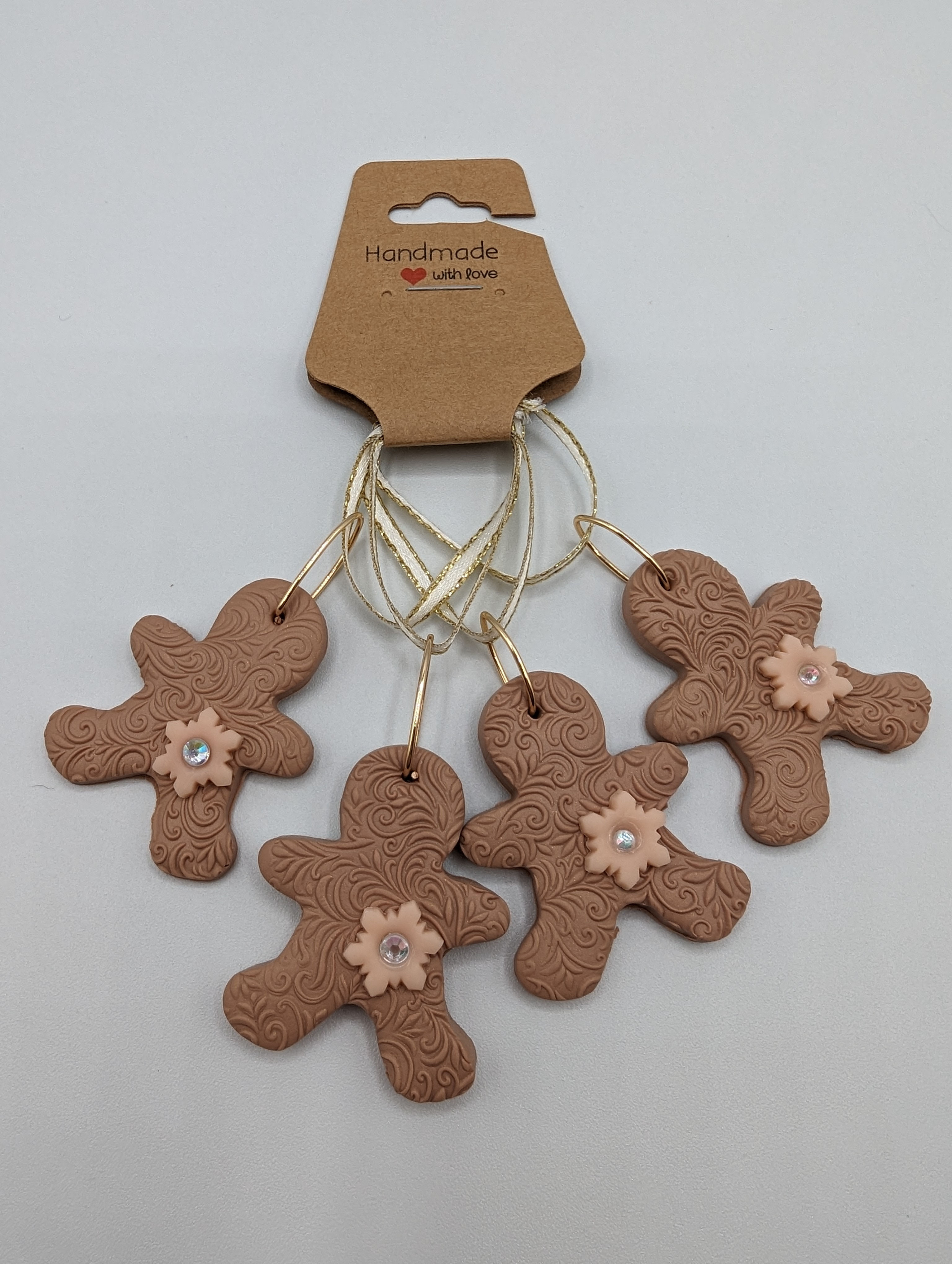 Gingerbread Ornaments (Set of 4)