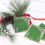 Thumbnail: Green Tree Christmas Coasters - Set of 4 w/Square Corners (4" x 4")