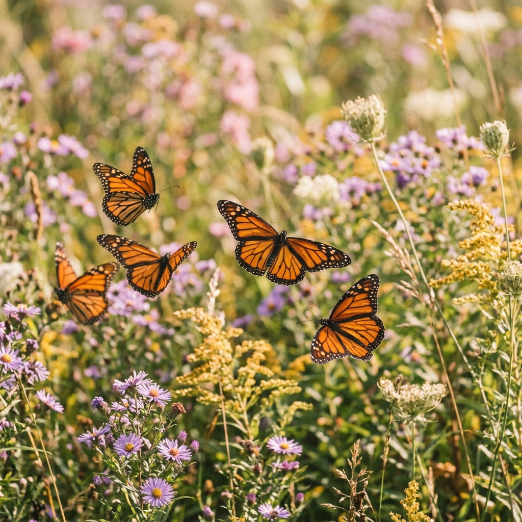 5 Butterflies - VIA Health Partners - Laurens County Butterfly Celebration