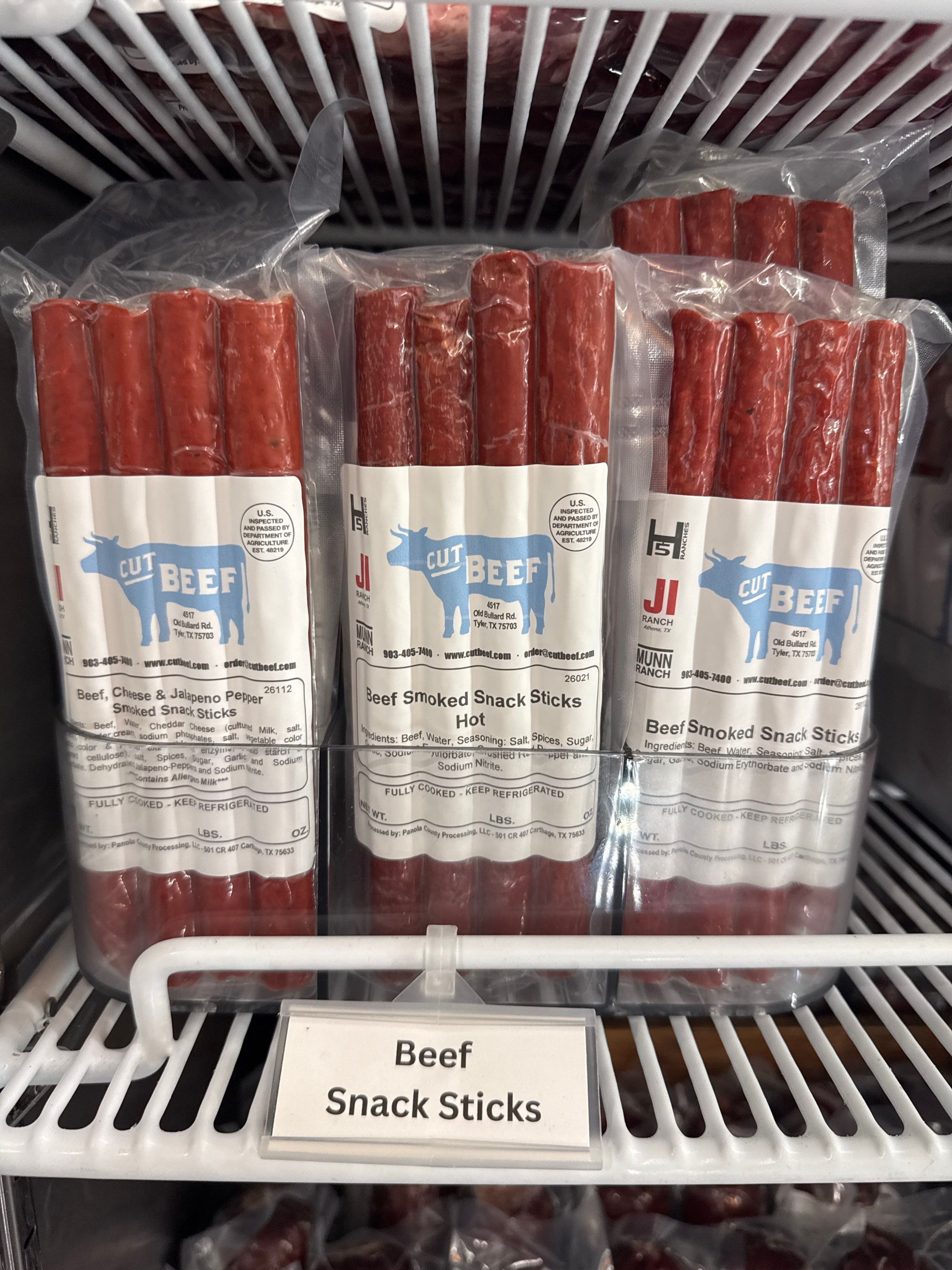 ALL BEEF SNACK STICKS