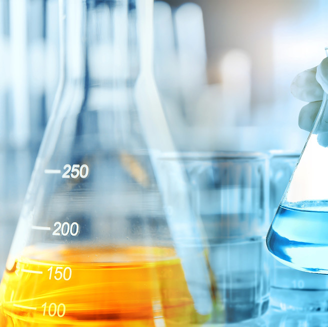 A glass measuring tube with inkjet printed measurements on it for the medical device sector