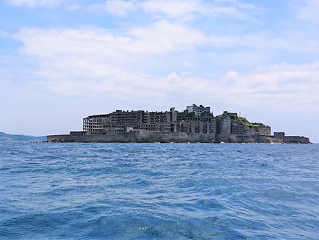 世界遺産の軍艦島