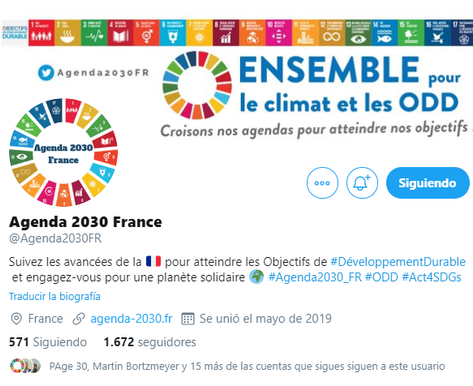 Suivez la mobilisation pour l'Agenda 2030 avec le hashtag #ActeursEngagésODD