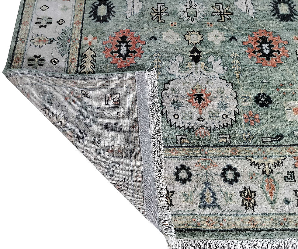 Thumbnail: Hand Knotted Woolen Carpet, Persian, Size: 188 x 273 CM