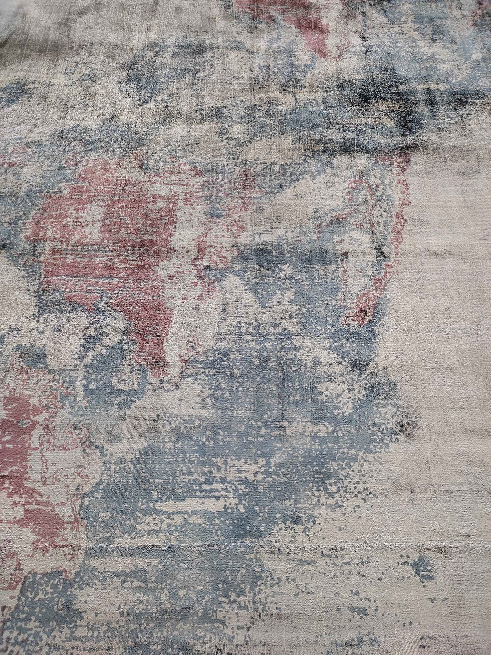 Thumbnail: Export Quality Hand Made Viscose Printed Collection Carpet