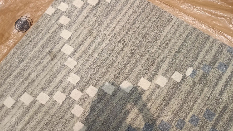 Miniaturbild: Moroccan Hand Knotted Wool Carpet Size: 122 x 198 cm