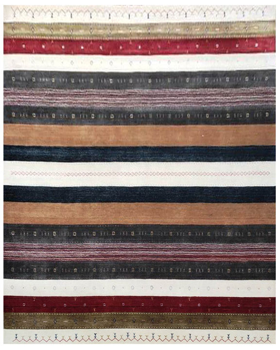 Thumbnail: Handmade New Modern Woolen Carpet  Size : 240 X 340 CM