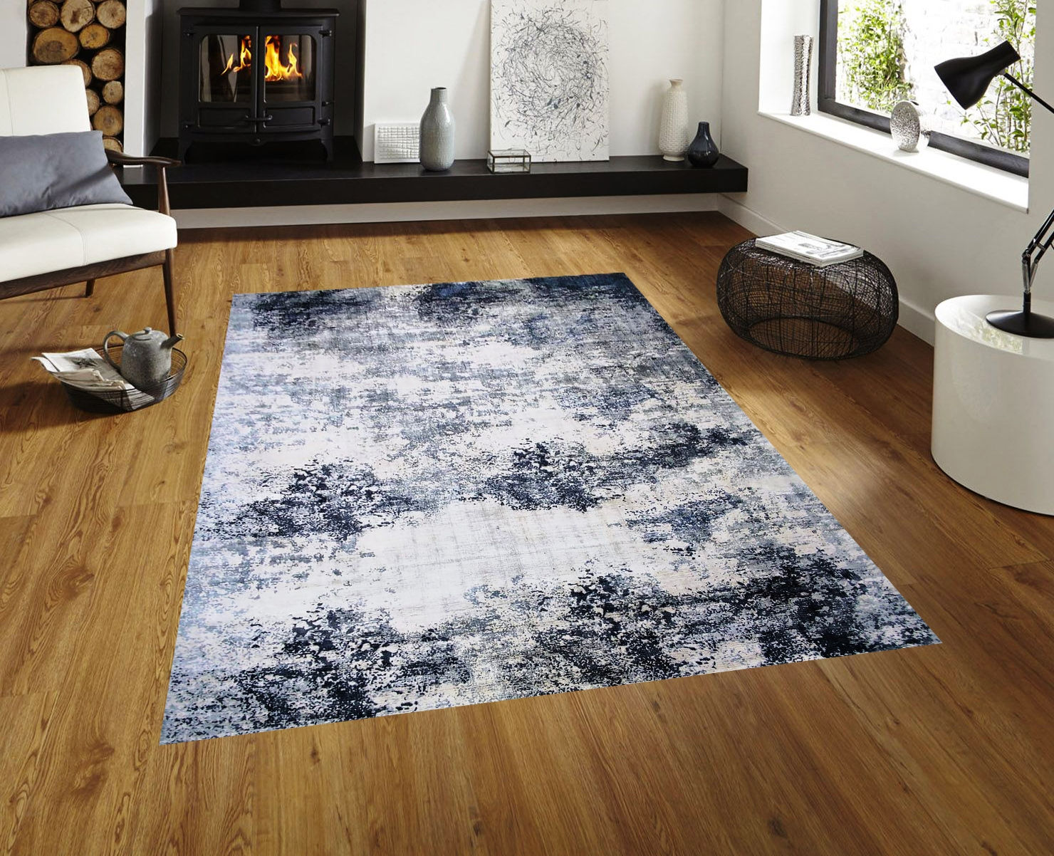 Export Quality Hand Made Viscose Printed Collection Carpet