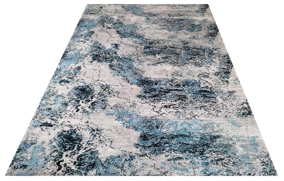 Thumbnail: Export Quality Hand Made Viscose Printed Collection Carpet