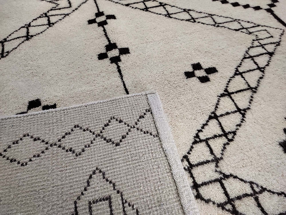 Thumbnail: Hand Knotted Modern Woolen Carpet, Size: 250 x 300 CM