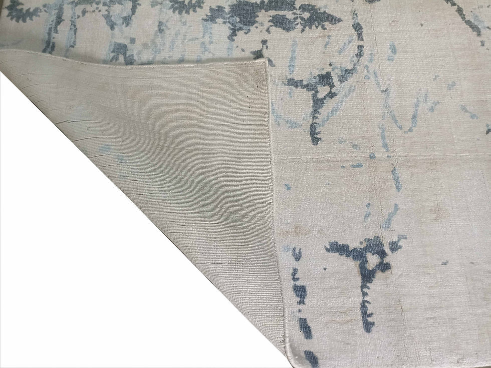 Thumbnail: Hand Made Viscose Printed Carpet, Size: 290 x 390 cm