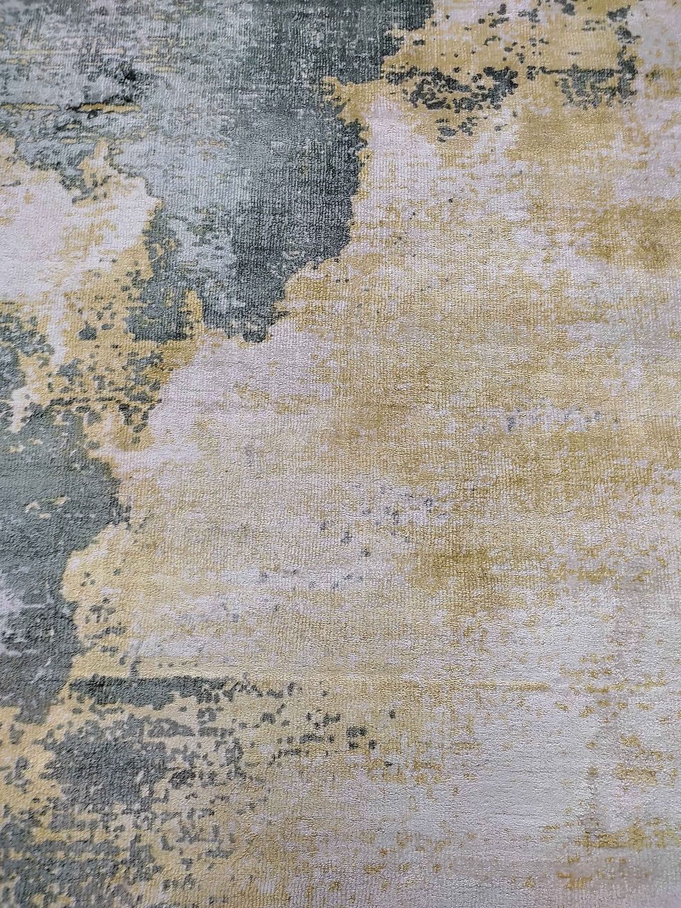 Thumbnail: Export Quality Hand Made Viscose Printed Collection Carpet