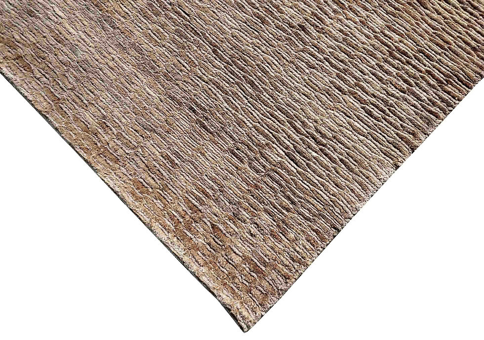 Thumbnail: Hand Knotted Jute Jally Carpet Natural