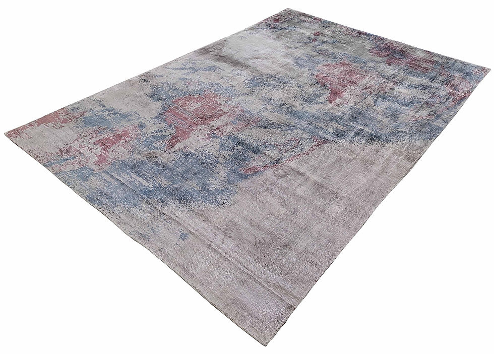 Thumbnail: Export Quality Hand Made Viscose Printed Collection Carpet