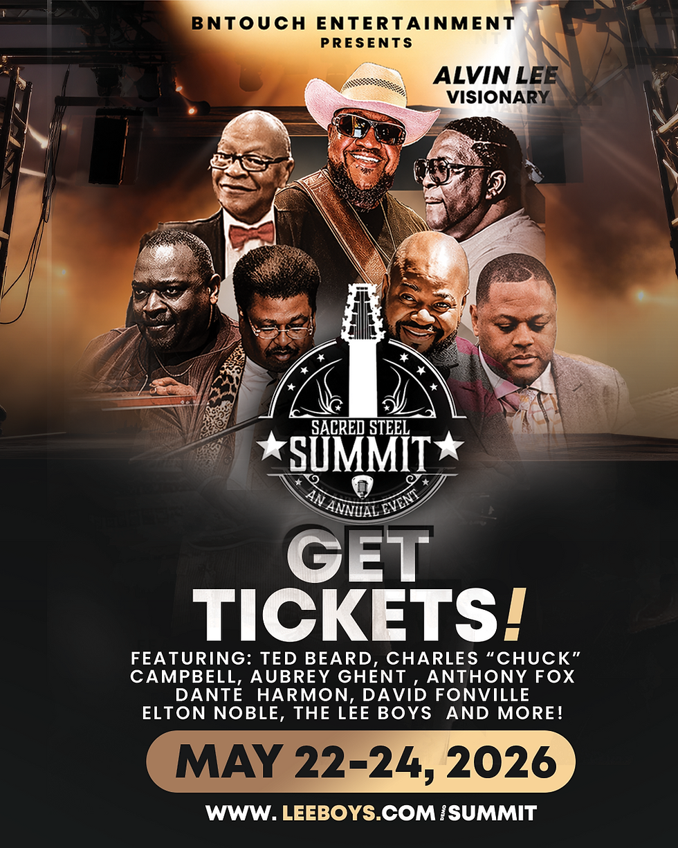 Sacred Steel Summit Headed to Florida Folk Festival