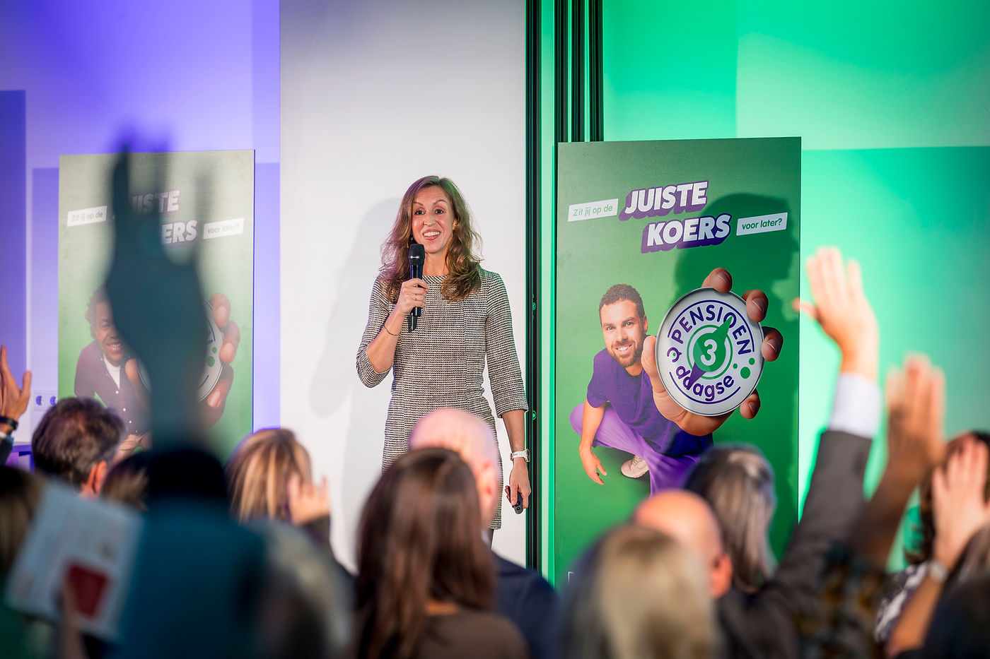 Anouk Piening spreekt op de Pensioen3Daagse van ADG