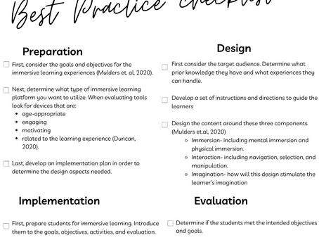 Immersive Learning