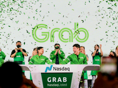 Grab Shares Fluctuated After NASDAQ Debut; Opening Bell Ceremony Held in SG