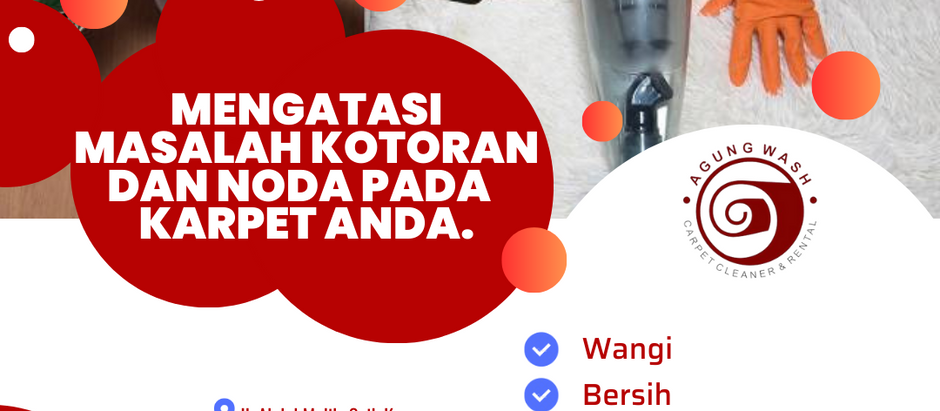 Mengatasi Masalah Kotoran dan Noda pada Karpet Anda.