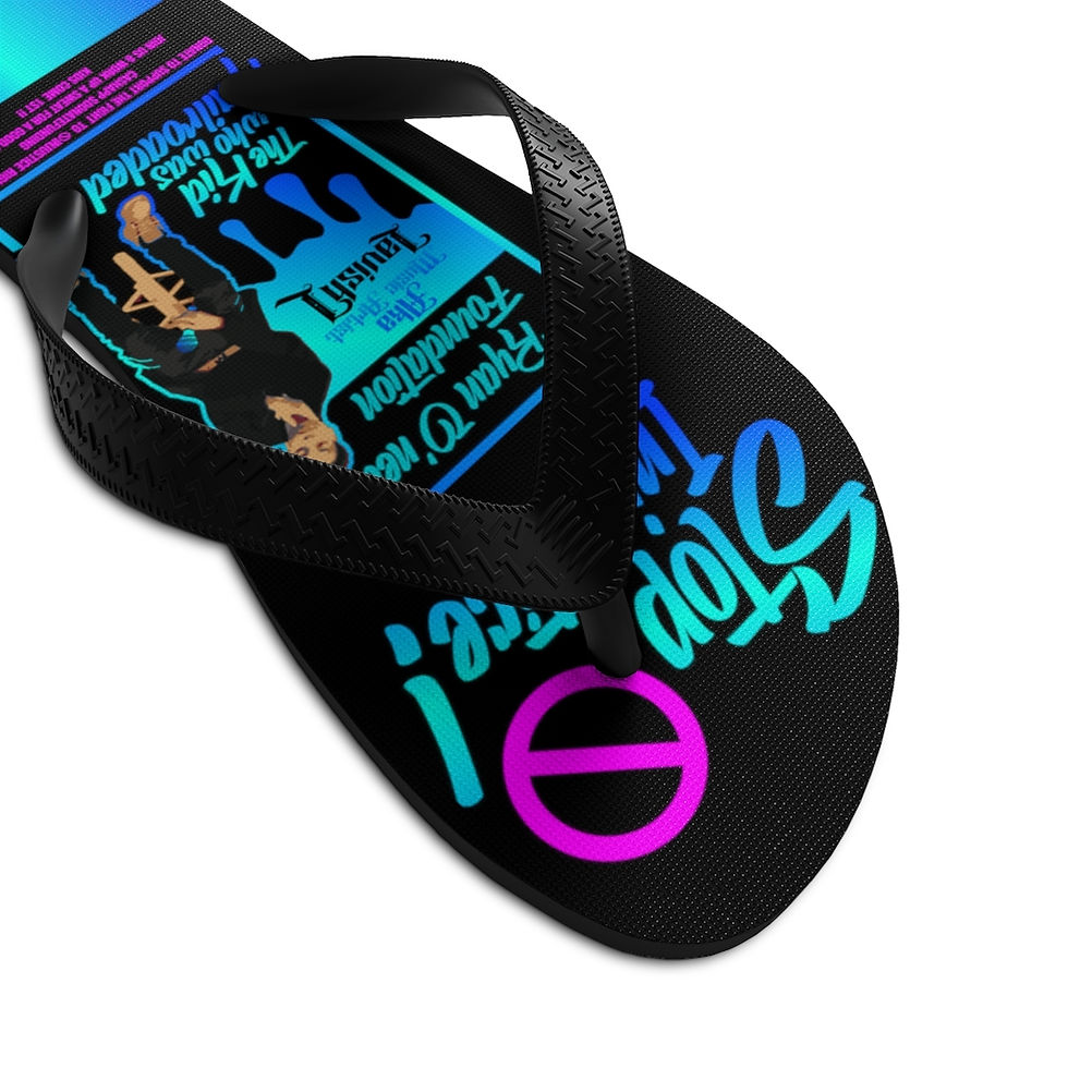Thumbnail: The Ryan O'neal Foundation Unisex Flip-Flops