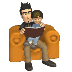 padre-leyendo-hijo-70932.gif