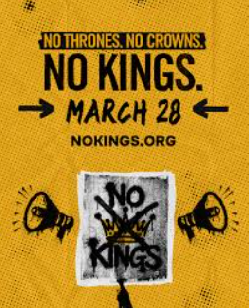 No Kings #3! Join the protest!