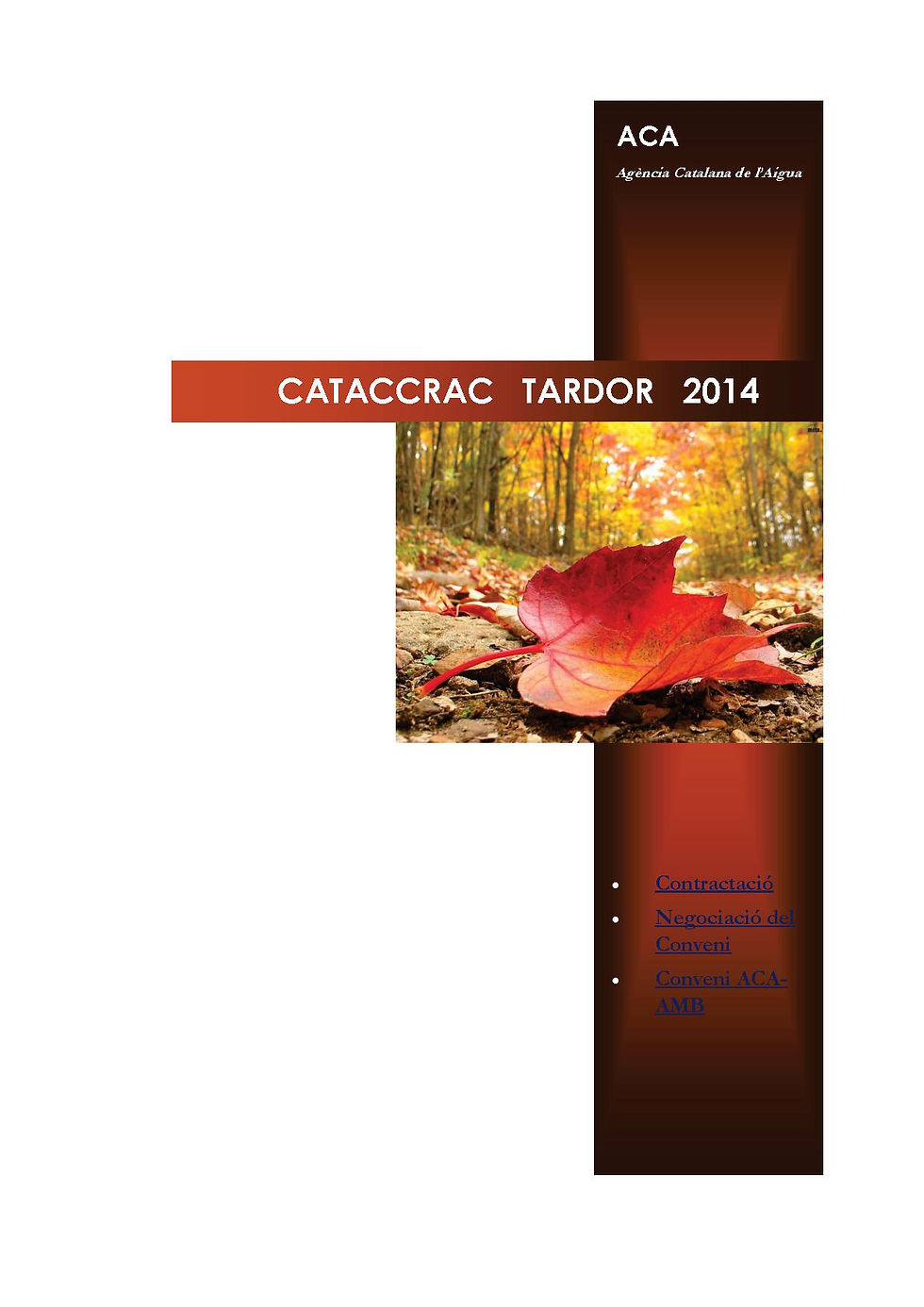 catacrac tardor 2014