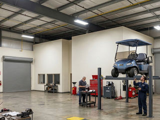 Golf Maintenance Facility in the Bahamas