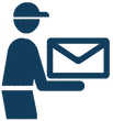 Mail delivery icon
