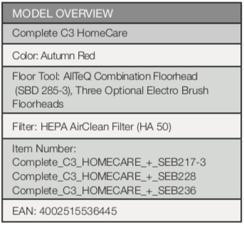 Thumbnail: Miele Complete C3 HomeCare