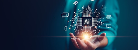 Ai technology, Artificial Intelligence. man using technology smart robot AI, artificial in