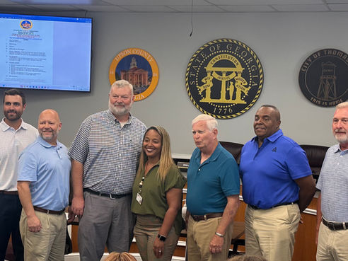 Upson BOC Welcome's New County Manager Lonnie Joyce