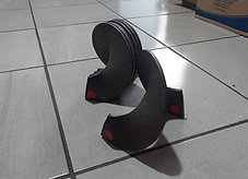 Helicoidal segmento acero al carbon