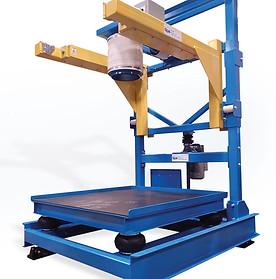 Electronic big bag filling and weighing station